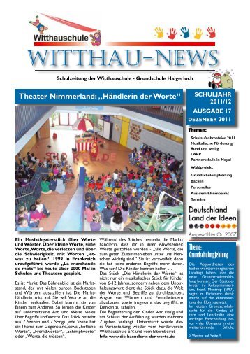 Witthau-News 17 - Witthauschule Haigerloch