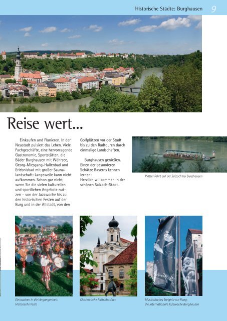 Die Urlaubsregion Inn-Salzach - Stadt Mühldorf am Inn