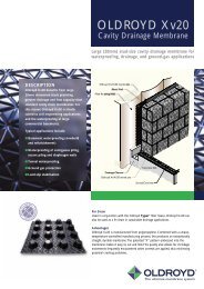 Oldroyd Xv20 datasheet - Safeguard Europe Ltd.