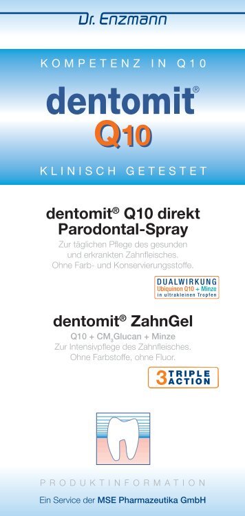 dentomit® Q10 - MSE  Pharmazeutika GmbH