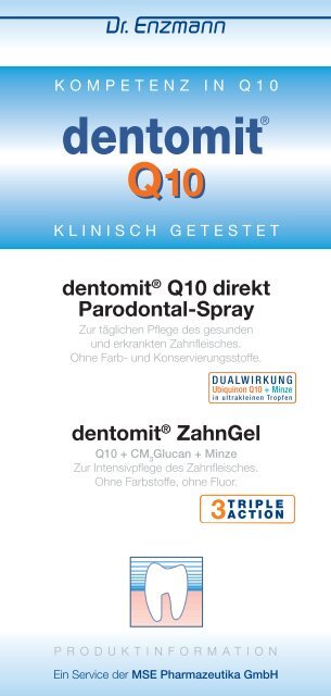 dentomit® Q10 - MSE  Pharmazeutika GmbH