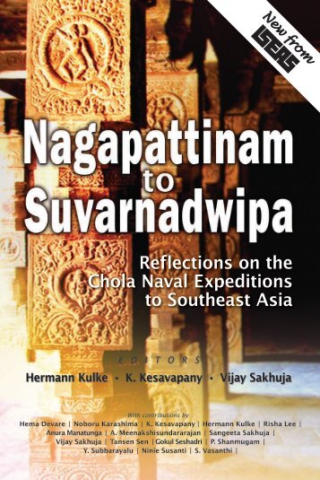 Reflections on the Chola Naval Expeditions to Southeast Asia - iseas