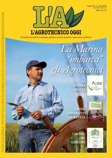 L'Agrotecnico Oggi giugno 11 - Collegio Nazionale degli Agrotecnici