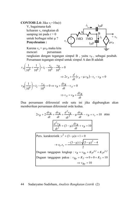 Analisis Rangkaian Rangkaian Listrik - Ee-cafe.org