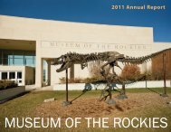 2011 Annual Report - Museum of the Rockies