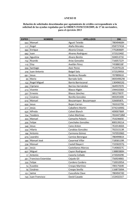 DisposiciÃ³n 7262 del BOE nÃºm. 158 de 2013 - Ministerio de Fomento