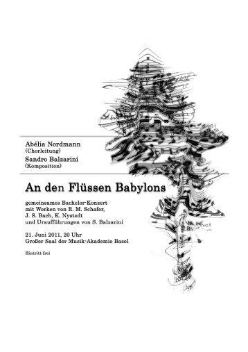 BA-Konzert Programm GESAMT2 test - Musik-Akademie Basel