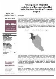 Penang As An Integrated Logistics and ... - Penang Institute