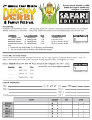 registration form - Camp Hebron