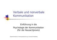 Thema 6: verbale und nonverbale Kommunikation