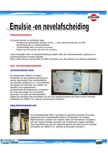 Download brochure Oena en Ena - Keller