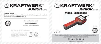 Video-Endoscope - KRAFTWERK tools