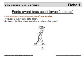 Fiches actions S'EQUILIBRER SUR LA POUTRE - Inspection ...