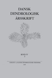 Volume 4,2 (1975) - Dansk Dendrologisk Forening