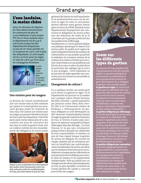 Xlandes Magazine N°18 - Conseil général des Landes