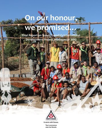 Read the Madagascar Project Final Report - Scouts Canada