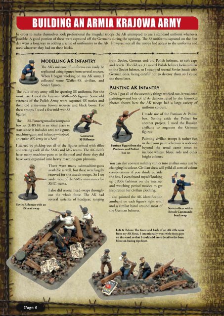 Modelling Your Armiya Krajowa PDF... - Flames of War