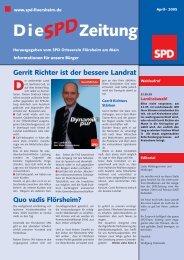 Die Zeitung - SPD Main-Taunus