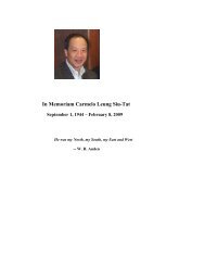 In Memoriam Carmelo Leung Siu-Tat