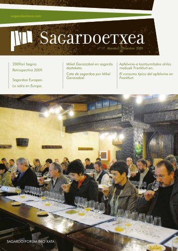 La sidra en Europa - Sagardoetxea