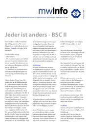 Jeder ist anders - BSC II - Die Mürwiker Werkstätten