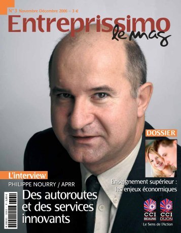 NÂ° 3 Novembre DÃ©cembre 2006 - CCI CÃ´te-d'Or