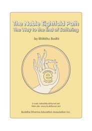 The Noble Eightfold Path - Urban Dharma