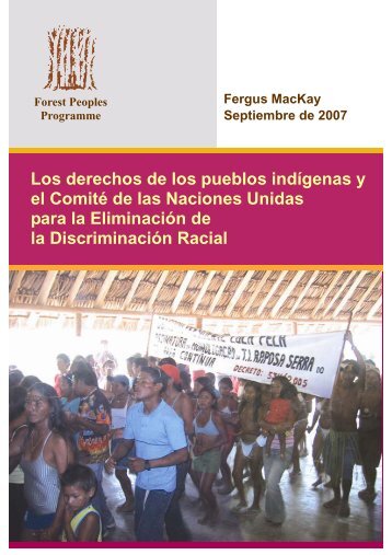 Los derechos de los pueblos indÃƒÂ­genas y el ComitÃƒÂ© de las Naciones ...