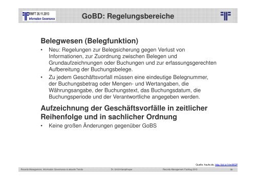 Information Governance - Project Consult Unternehmensberatung ...