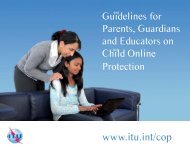 Guidelines for Parents, Guardians and Educators