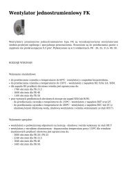 Wentylator jednostrumieniowy FK - Klimatyzacja.pl