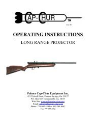 OPERATING INSTRUCTIONS - Valley Vet Supply