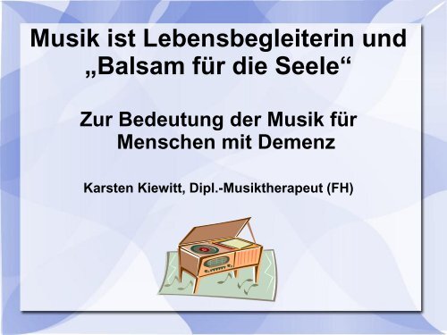 Musik und Demenz