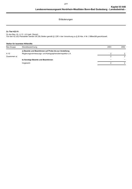 Kapitel 03 640 Landesvermessungsamt Nordrhein-Westfalen Bonn ...