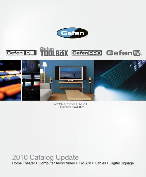 2010 Catalog Update Gefen