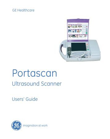 GE Portascan - User manual.pdf - Frank's Hospital Workshop