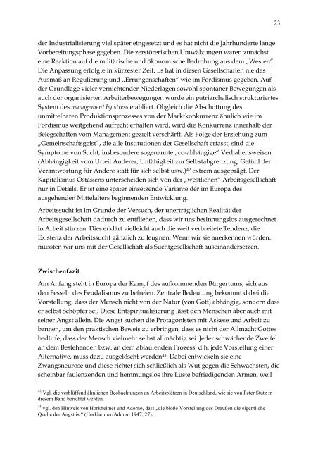 Holger Heide Arbeitsgesellschaft und Arbeitssucht - UniversitÃƒÂ¤t ...