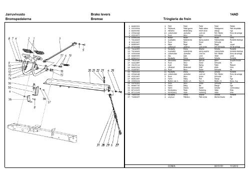 Varaosaluettelo Reservdelskatalog Parts Book ... - Sampo-Rosenlew