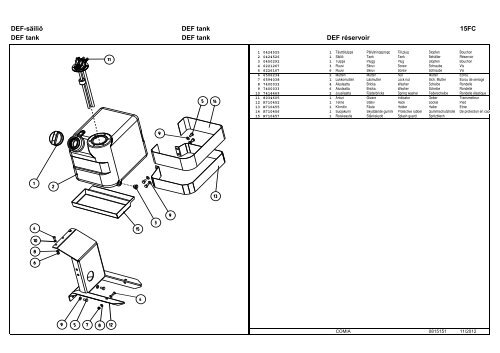 Varaosaluettelo Reservdelskatalog Parts Book ... - Sampo-Rosenlew