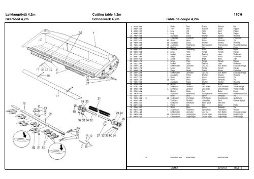 Varaosaluettelo Reservdelskatalog Parts Book ... - Sampo-Rosenlew