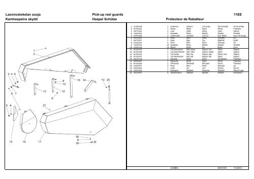 Varaosaluettelo Reservdelskatalog Parts Book ... - Sampo-Rosenlew