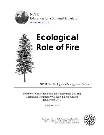 Ecological Role of Fire.pdf - Learn Forests