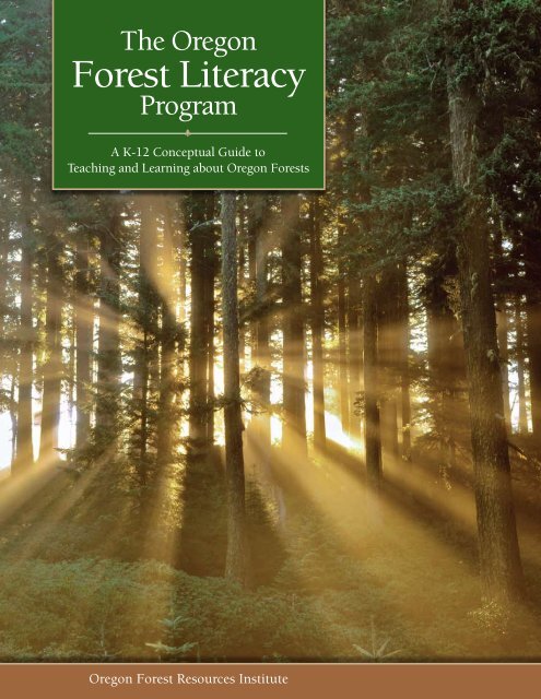 Oregon Forest Literacy Program (PDF) - Learn Forests