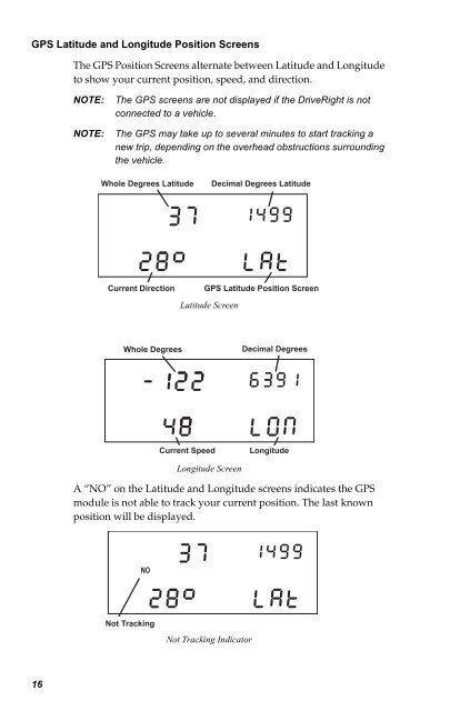 DriveRight 600 User's Guide - Davis Instruments Corp.