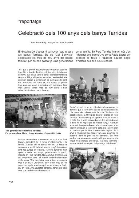ENS 53 - Sant Pol i la mar (I) - Desembre 09 PDF - Ajuntament de ...