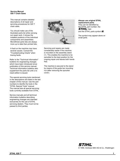 Stihl Spark Plug Chart