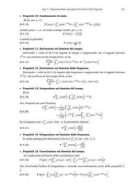 Il dominio della frequenza