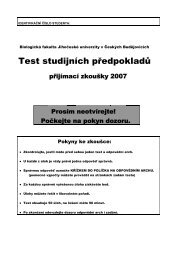 Test studijních předpokladů