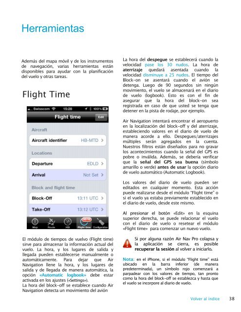 Air Navigation Pro 5.4.2 Manual de Usuario - Xample