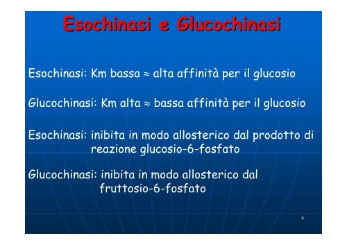 Regolazione del metabolismo del glucosio